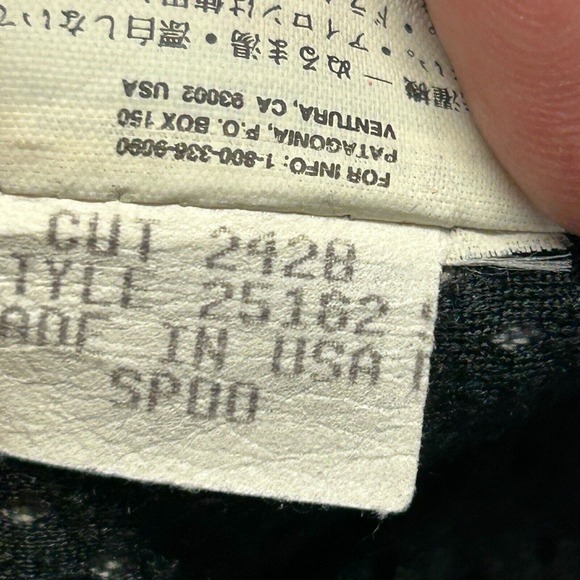 Patagonia Vintage Synchilla Fleece Vest Women's Small Blue Full Zip Made in USA - Picture 7 of 11